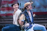 LtoR Tom Roe & Zachary Hunt in POLICE COPS THE MUSICAL - Pamela Raith