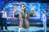 LtoR Tom Roe, Nathan Parkinson & Zachary Hunt in POLICE COPS THE MUSICAL - Pamela Raith