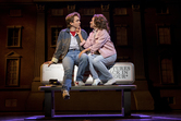 Olly Dobson as Marty McFly & Courtney-Mae Briggs as Jennifer Parker in Back to the Future the Musical - Sean Ebsworth Barnes