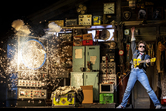 Olly Dobson as Marty McFly in Back to the Future the Musical - Sean Ebsworth Barnes