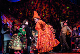 Tania Mathurin as Mrs Corry, Logan Clark as Michael Banks and ensemble - Johan Persson